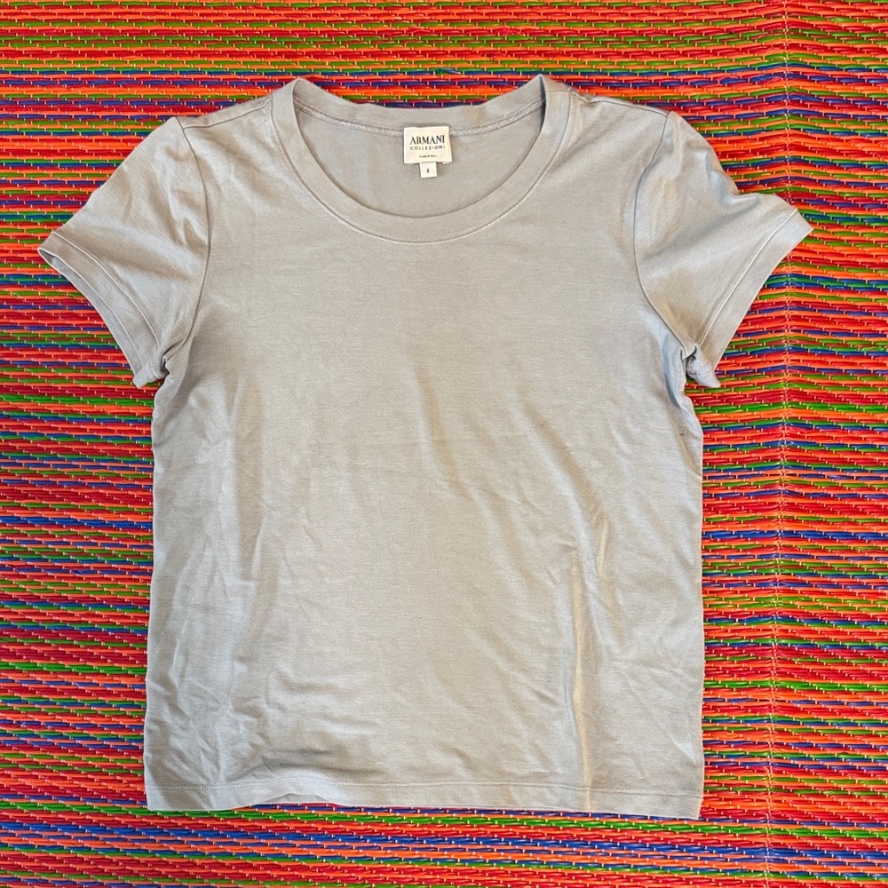 Armani Exchange Light Gray Tee